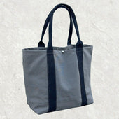 Harbor Tote Bag Storm Grey Duck Canvas