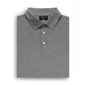 Grey Cotton Polo Shirt New