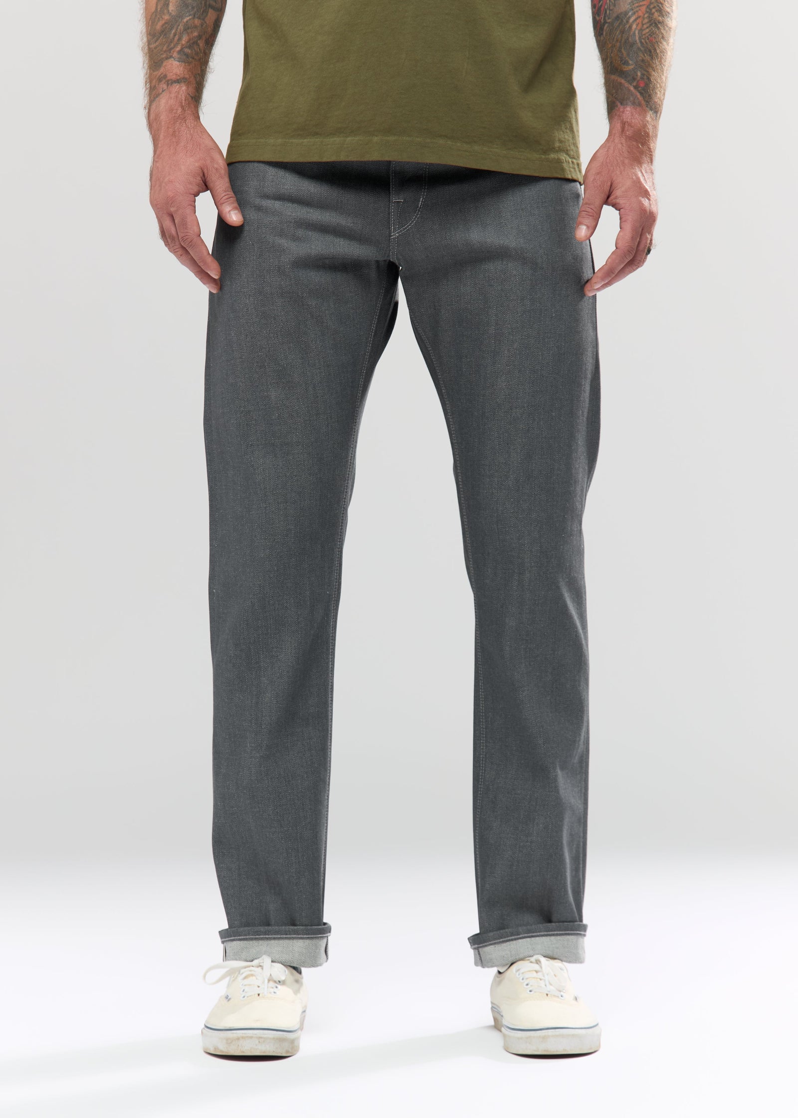 Grey Selvedge - Standard Taper