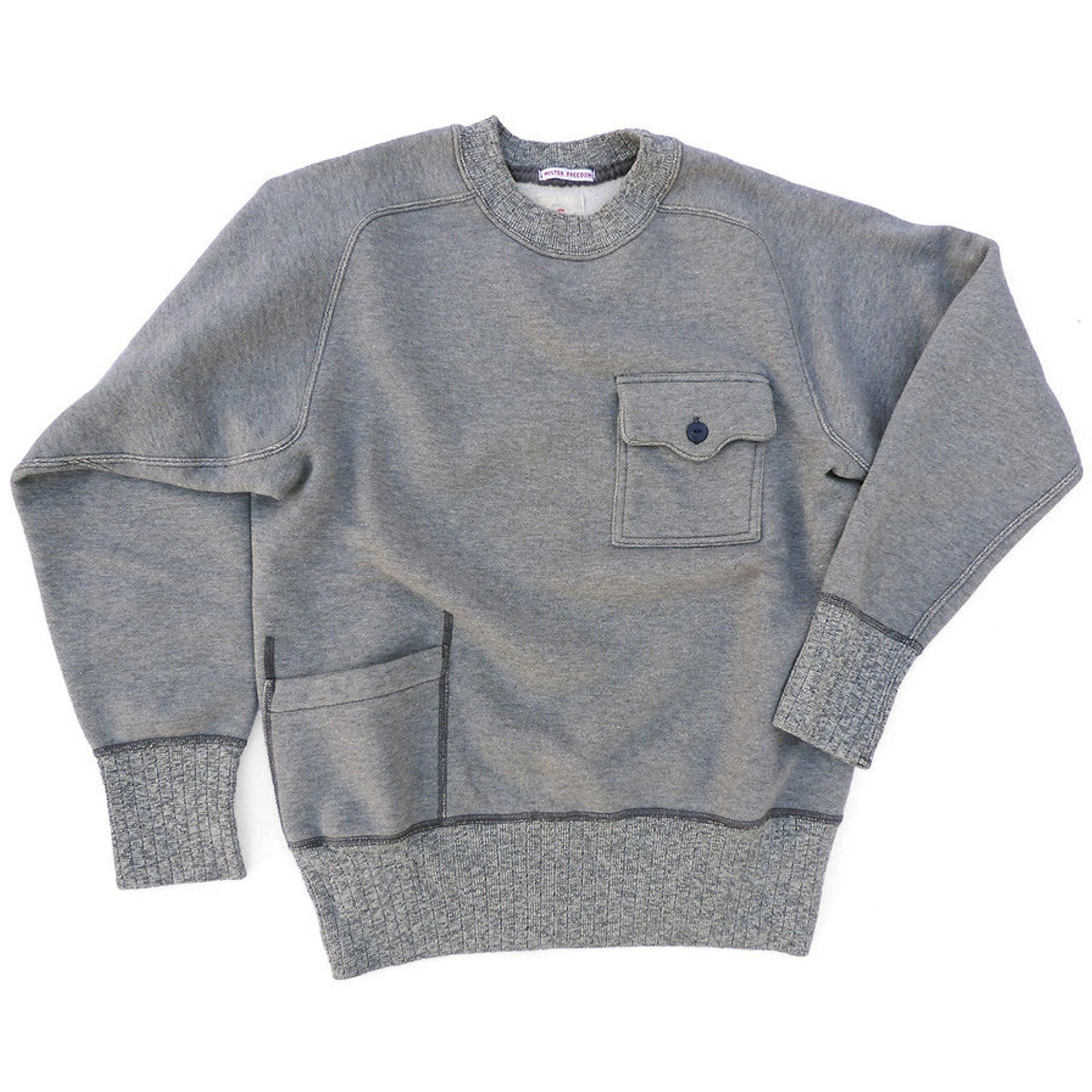Mechanic Sweatshirt - Grey - Warehouse - Last One - Size Small