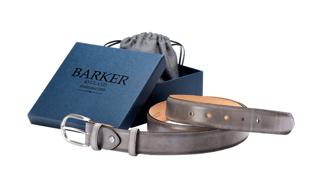 Plain Belt - Grey Hand Painted