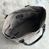 Harbor Tote Bag Storm Grey Duck Canvas