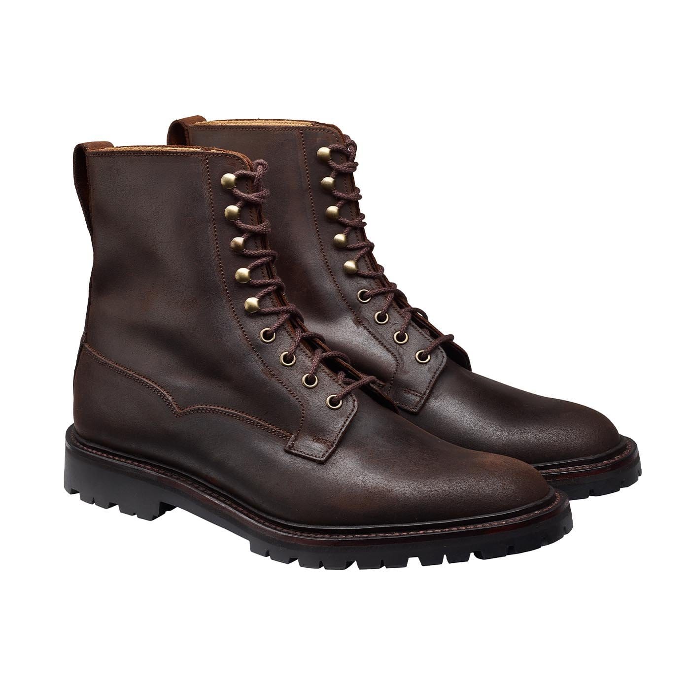 Grizedale Dark Brown Rough Out Suede
