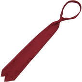Grenadine Garza Grossa Bespoke Tie Cherry