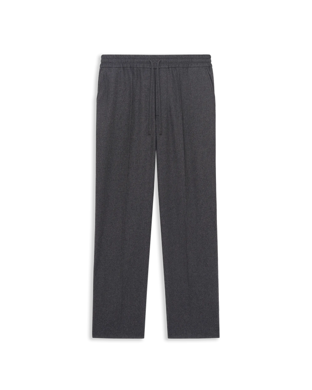 Le Pantalon Élastiqué Flanelle