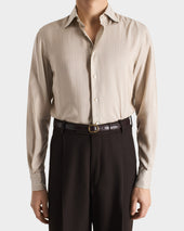 Ceinture Fine En Cuir De Veau Brillant Vin