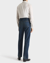 Jean Droit En Denim De Coton D Lav