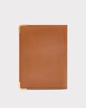 Portefeuille Vertical En Cuir De Ch Vre