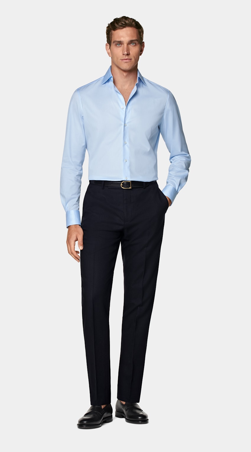 Widespread Collar Shirt