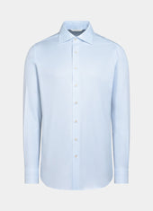 Striped Widespread Collar Shirt
