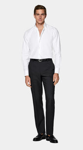 White Classic Collar Shirt
