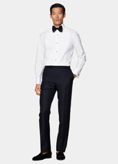Pliss Tailored Fit Tuxedo Shirt