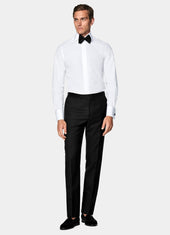 Twill Tailored Fit Tuxedo Shirt