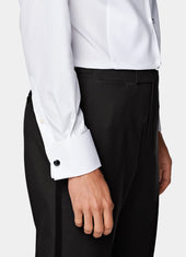 Piqu Tailored Fit Tuxedo Shirt
