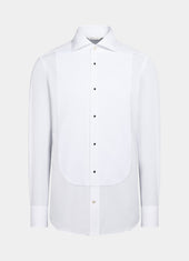 Piqu Tailored Fit Tuxedo Shirt