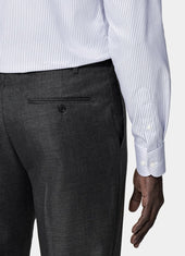 Striped Widespread Collar Shirt