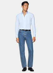 Striped Classic Collar Shirt
