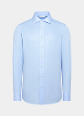 Striped Widespread Collar Shirt