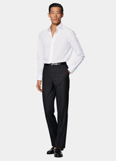 Striped Widespread Collar Shirt