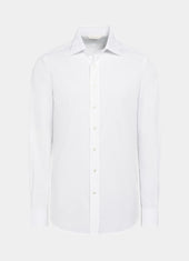 Striped Widespread Collar Shirt