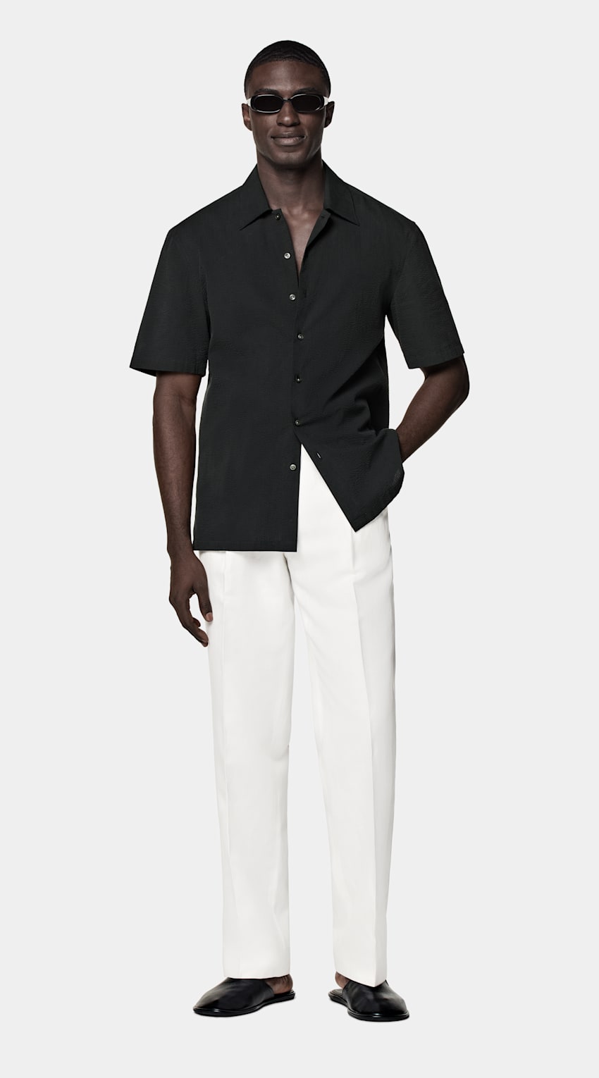 Cotton Short Sleeve Shirt