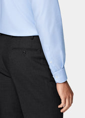 Houndstooth Widespread Collar Shirt