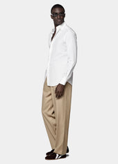 Striped Point Collar Shirt