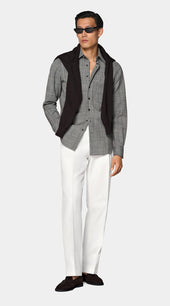 Black Wool Blend Overshirt