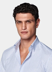 Striped Classic Collar Shirt