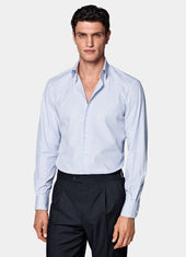 Striped Classic Collar Shirt