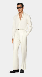 Off-White Wool Shirt