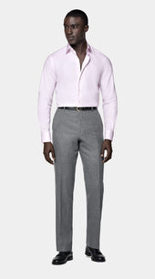 Pink Classic Collar Shirt