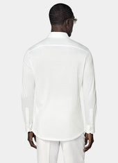 Knitted Cotton Silk Shirt