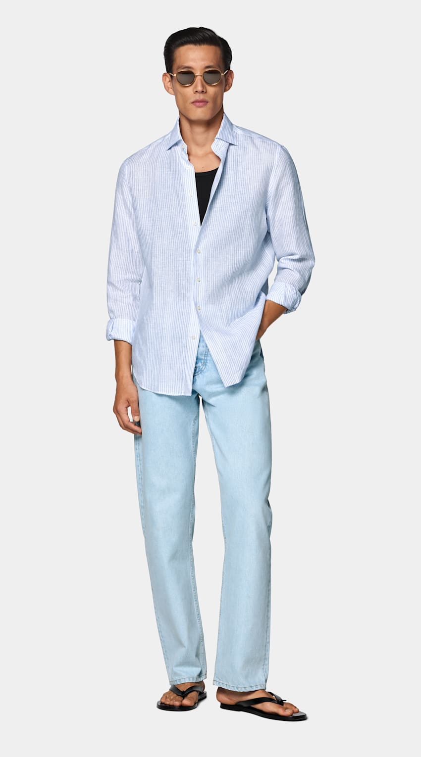 Striped Linen Shirt