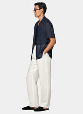 Viscose Linen Short Sleeve Shirt