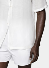 Viscose Linen Short Sleeve Shirt