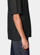 Viscose Linen Short Sleeve Shirt