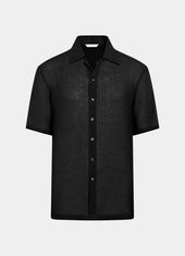 Viscose Linen Short Sleeve Shirt