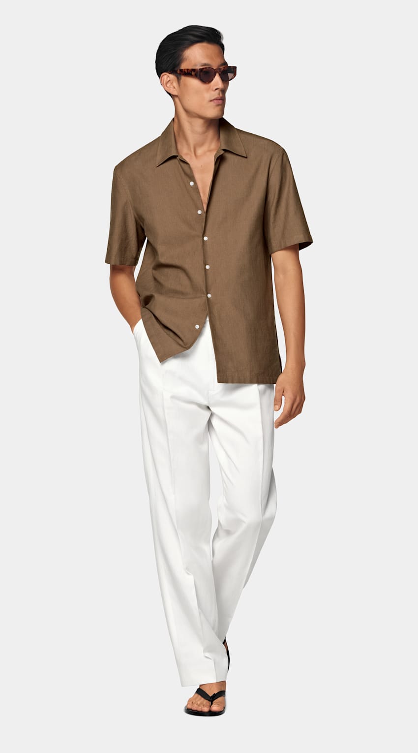 Cotton Short Sleeve Shirt