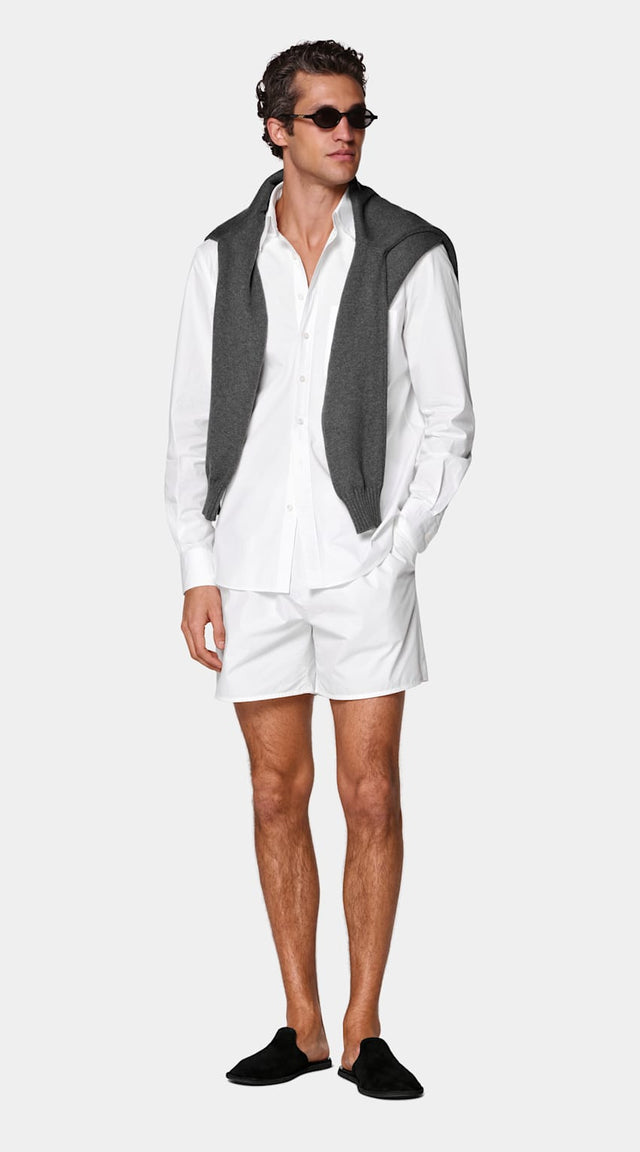 White Cotton Shirt
