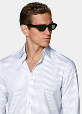 Striped Classic Collar Shirt