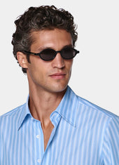 Striped Lyocell Shirt
