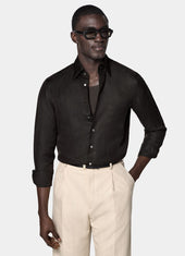 Linen Silk Overshirt