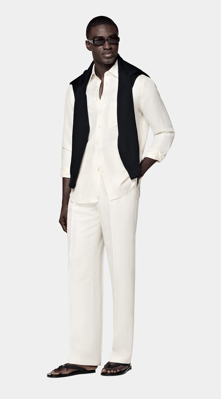 Linen Silk Overshirt