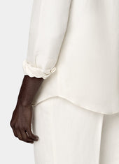 Linen Silk Overshirt