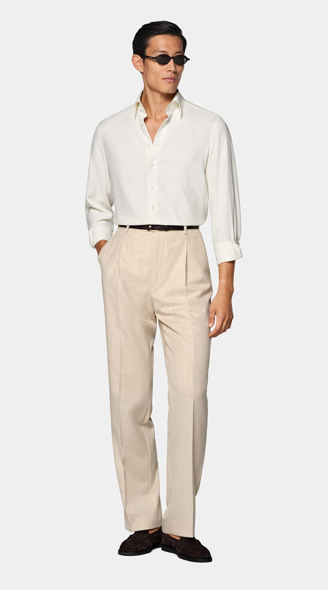 Off-White Point Collar Shirt