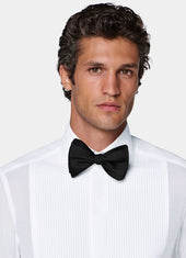 Sheer Tailored Fit Tuxedo Shirt