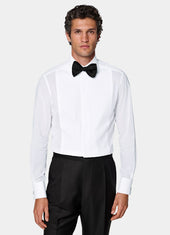 Sheer Tailored Fit Tuxedo Shirt