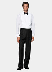Sheer Tailored Fit Tuxedo Shirt
