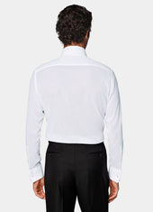 Sheer Tailored Fit Tuxedo Shirt